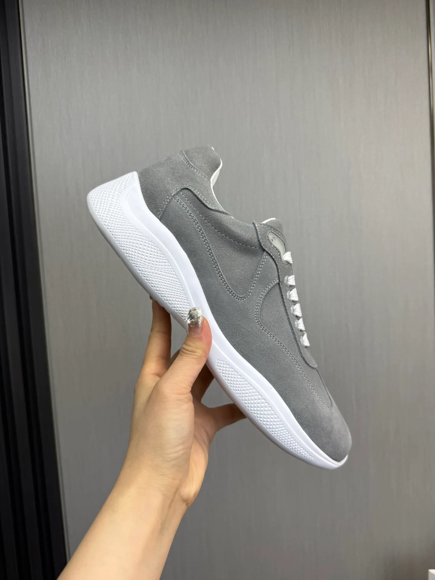 Men's shoes 💰540💰 [PRADA] Men's shoes are popular in the counter, official website is synchronized, 1 high-quality shipment ✔️Original frosted cowhide + cowhide lining, 1🆚1 replica, original sole, 38-45 (45 customized, non-refundable)